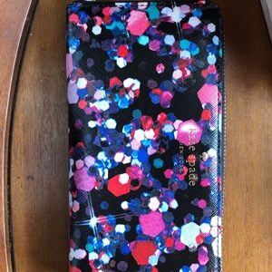 Kate spade full zipper wallet - brand new